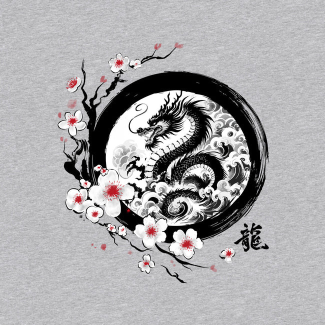 Year Of The Dragon Sumi-e-Womens-Basic-Tee-DrMonekers