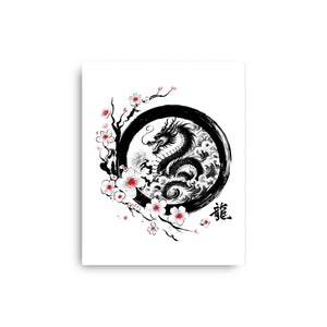 Year Of The Dragon Sumi-e