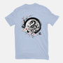 Year Of The Dragon Sumi-e-Womens-Basic-Tee-DrMonekers