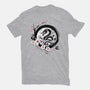 Year Of The Dragon Sumi-e-Womens-Basic-Tee-DrMonekers