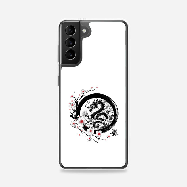 Year Of The Dragon Sumi-e-Samsung-Snap-Phone Case-DrMonekers