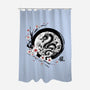 Year Of The Dragon Sumi-e-None-Polyester-Shower Curtain-DrMonekers
