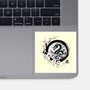 Year Of The Dragon Sumi-e-None-Glossy-Sticker-DrMonekers