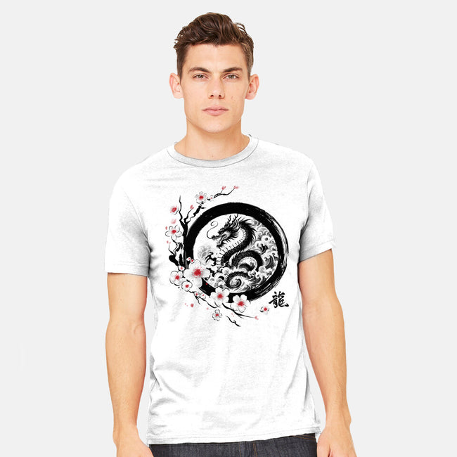 Year Of The Dragon Sumi-e-Mens-Heavyweight-Tee-DrMonekers