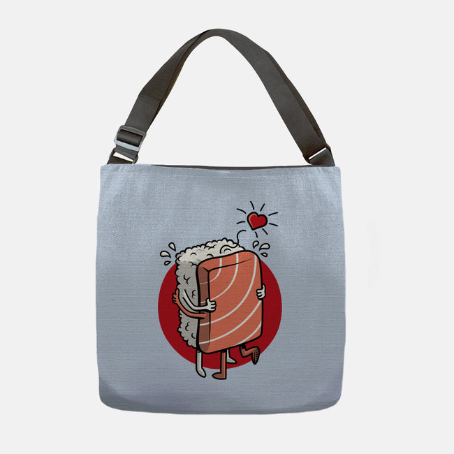 Sushi Love-None-Adjustable Tote-Bag-Olipop