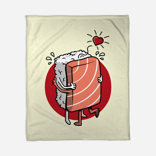 Sushi Love-None-Fleece-Blanket-Olipop