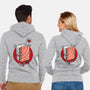 Sushi Love-Unisex-Zip-Up-Sweatshirt-Olipop