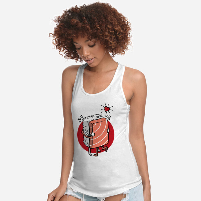 Sushi Love-Womens-Racerback-Tank-Olipop