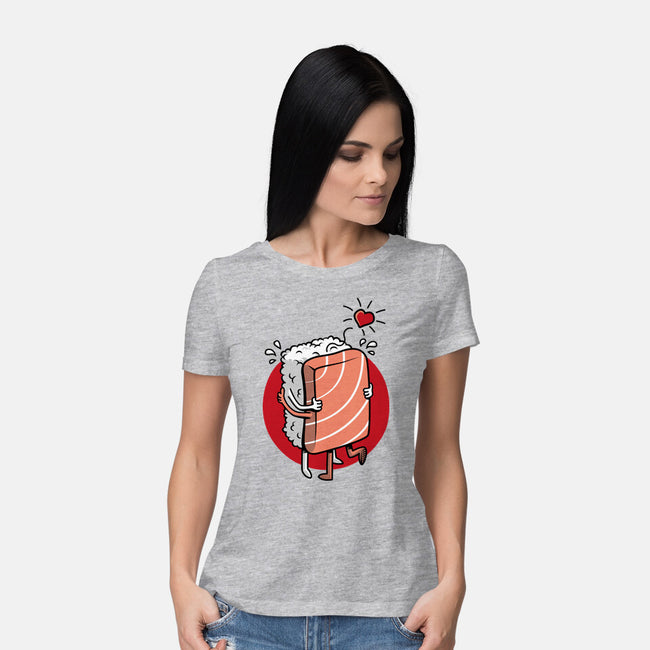 Sushi Love-Womens-Basic-Tee-Olipop