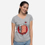 Sushi Love-Womens-V-Neck-Tee-Olipop