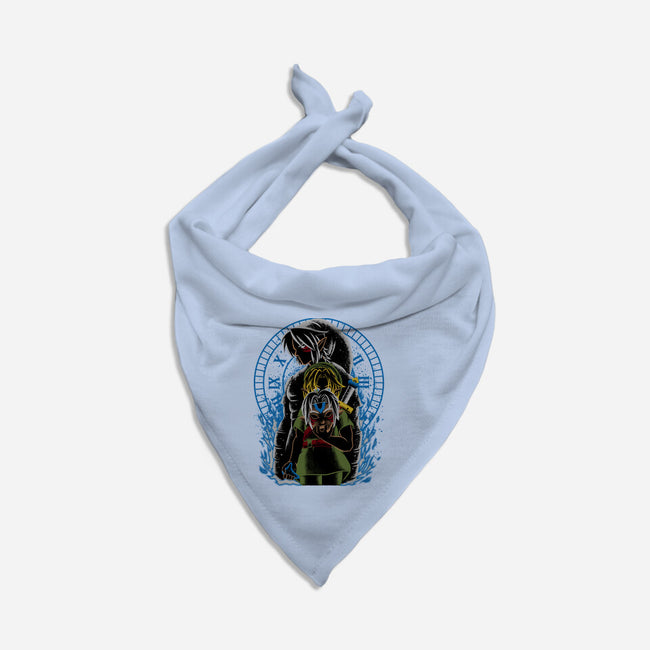 Fierce Deity-Cat-Bandana-Pet Collar-rmatix