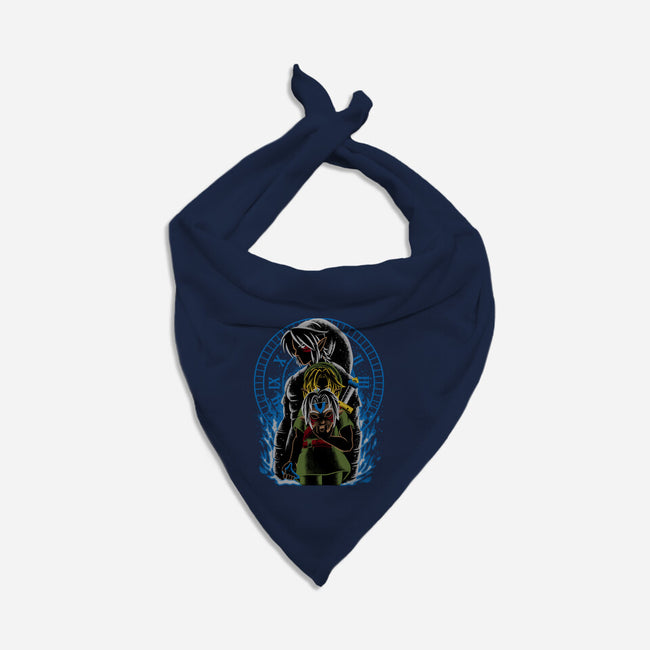 Fierce Deity-Dog-Bandana-Pet Collar-rmatix