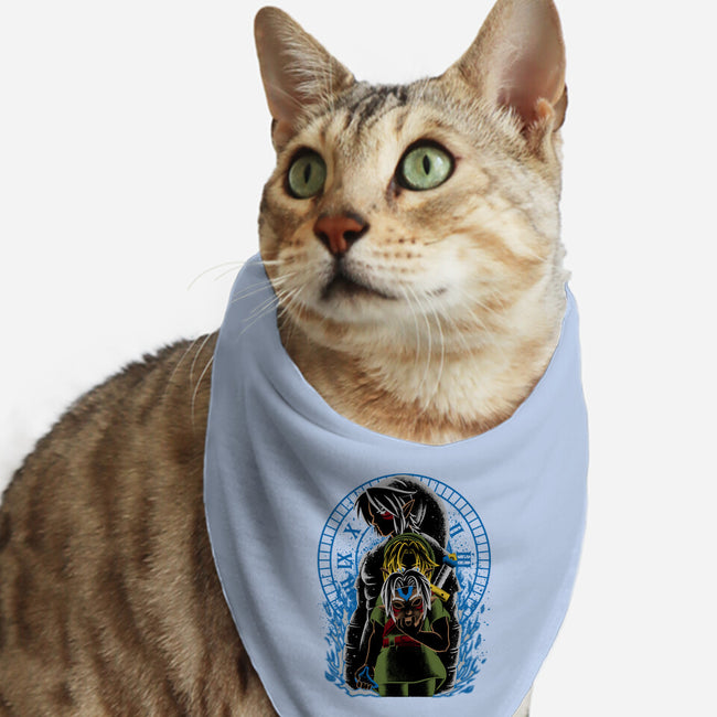 Fierce Deity-Cat-Bandana-Pet Collar-rmatix