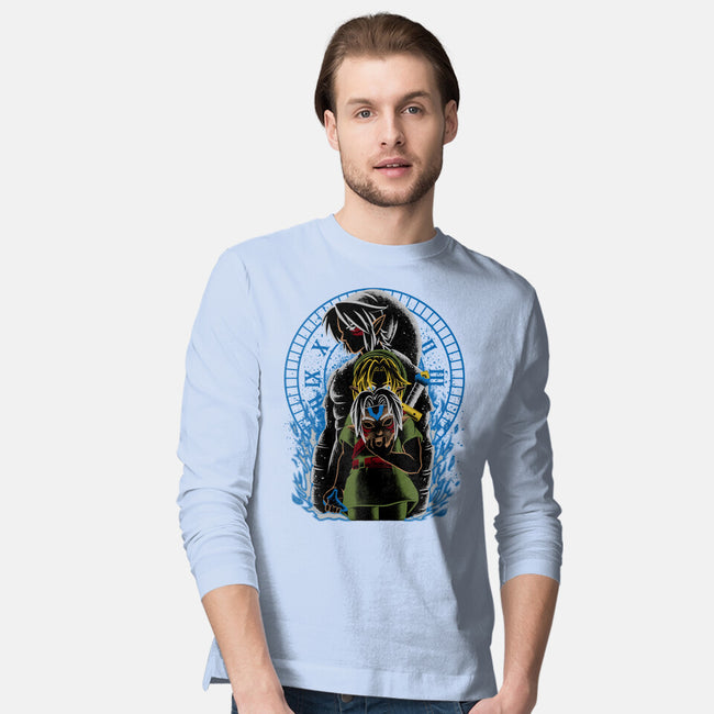 Fierce Deity-Mens-Long Sleeved-Tee-rmatix