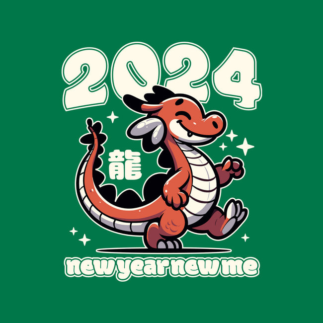 New Year New Dragon-None-Glossy-Sticker-RoboMega
