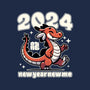 New Year New Dragon-Womens-Basic-Tee-RoboMega