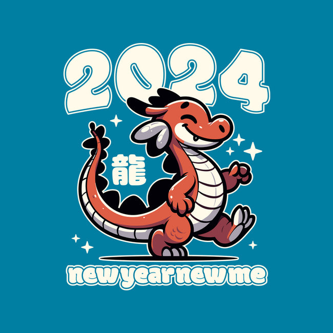 New Year New Dragon-None-Fleece-Blanket-RoboMega