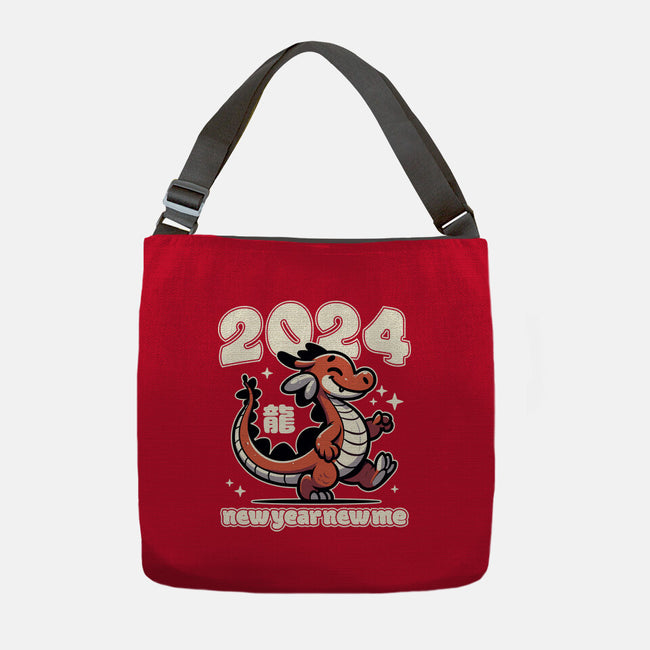 New Year New Dragon-None-Adjustable Tote-Bag-RoboMega