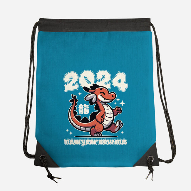 New Year New Dragon-None-Drawstring-Bag-RoboMega