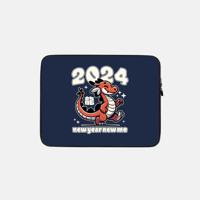 New Year New Dragon-None-Zippered-Laptop Sleeve-RoboMega