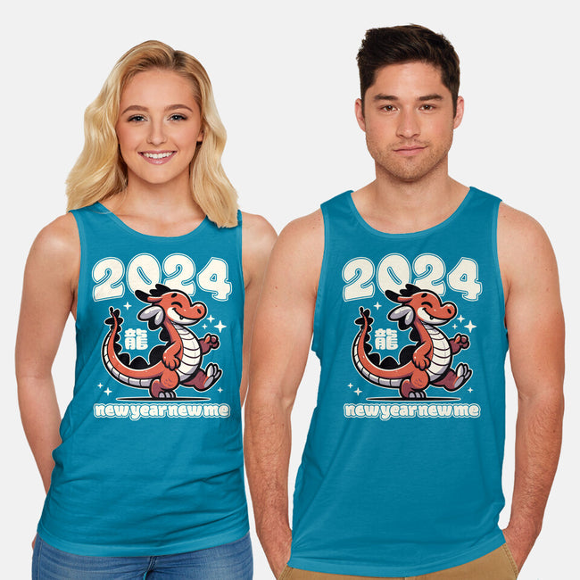 New Year New Dragon-Unisex-Basic-Tank-RoboMega