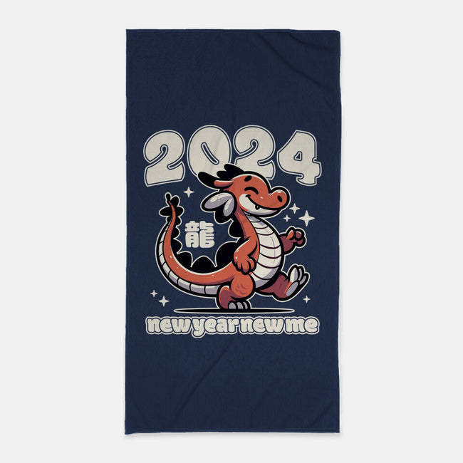 New Year New Dragon-None-Beach-Towel-RoboMega