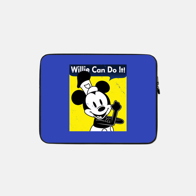 Willie Can Do It-None-Zippered-Laptop Sleeve-Boggs Nicolas