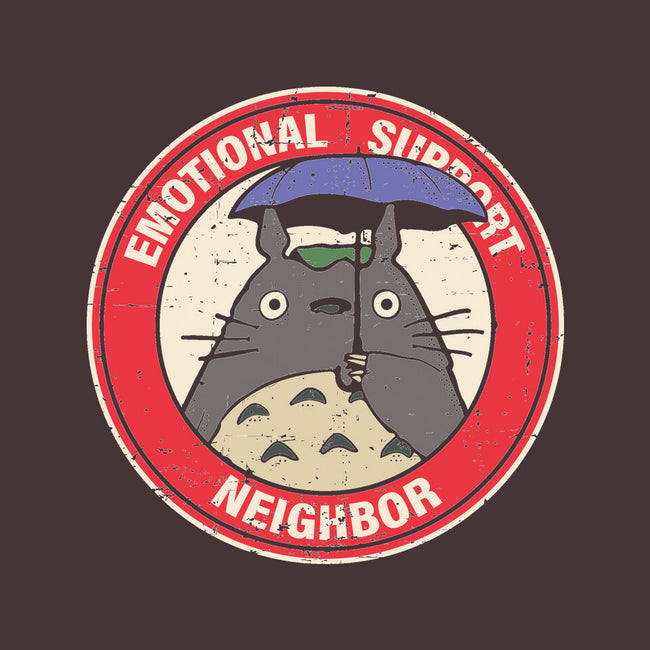 Emotional Support Neighbor-None-Non-Removable Cover w Insert-Throw Pillow-turborat14