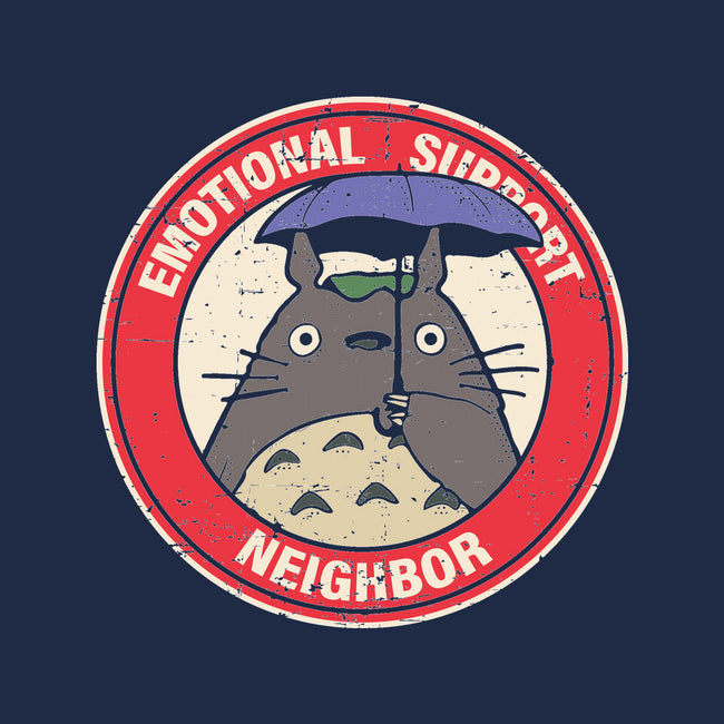 Emotional Support Neighbor-None-Removable Cover-Throw Pillow-turborat14