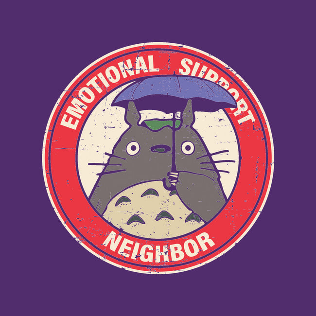 Emotional Support Neighbor-None-Removable Cover-Throw Pillow-turborat14