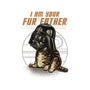 Your Fur Father-Cat-Basic-Pet Tank-gorillafamstudio