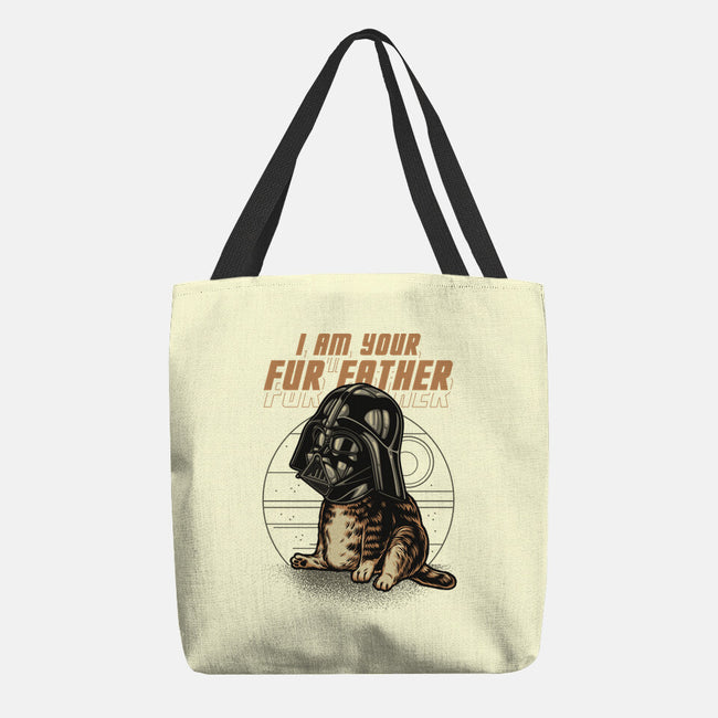 Your Fur Father-None-Basic Tote-Bag-gorillafamstudio