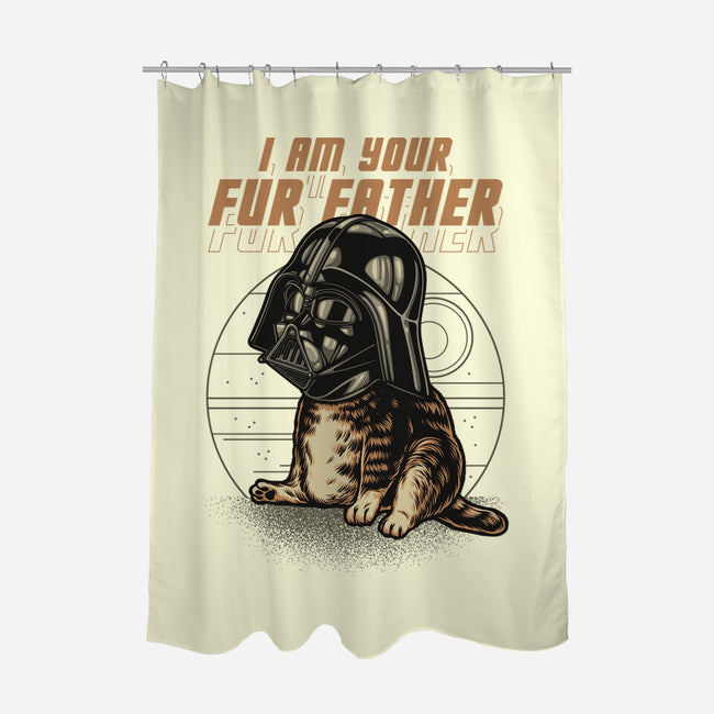 Your Fur Father-None-Polyester-Shower Curtain-gorillafamstudio