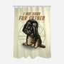 Your Fur Father-None-Polyester-Shower Curtain-gorillafamstudio