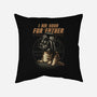 Your Fur Father-None-Removable Cover-Throw Pillow-gorillafamstudio