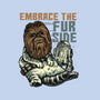 Embrace The Fur Side-None-Polyester-Shower Curtain-gorillafamstudio
