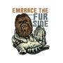 Embrace The Fur Side-None-Removable Cover-Throw Pillow-gorillafamstudio