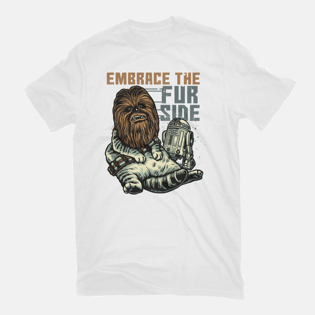 Embrace The Fur Side-Youth-Basic-Tee-gorillafamstudio