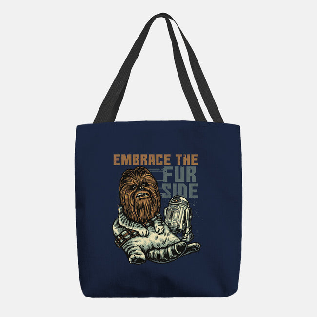 Embrace The Fur Side-None-Basic Tote-Bag-gorillafamstudio