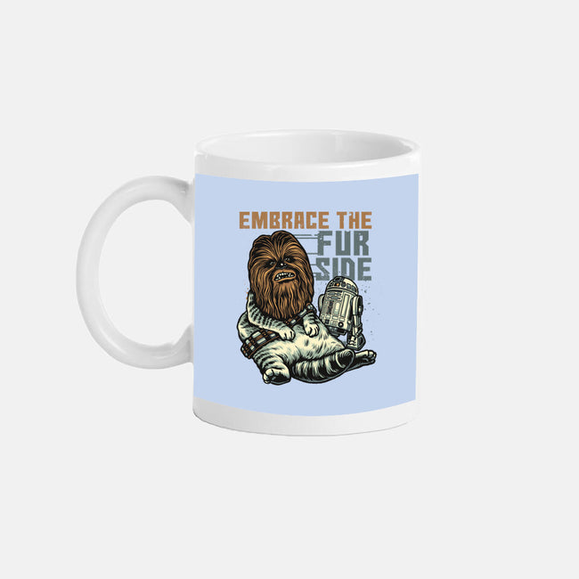 Embrace The Fur Side-None-Mug-Drinkware-gorillafamstudio