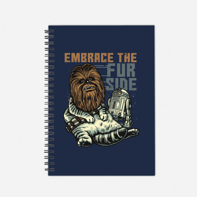 Embrace The Fur Side-None-Dot Grid-Notebook-gorillafamstudio