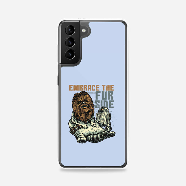 Embrace The Fur Side-Samsung-Snap-Phone Case-gorillafamstudio