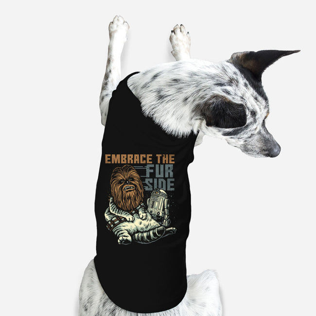 Embrace The Fur Side-Dog-Basic-Pet Tank-gorillafamstudio