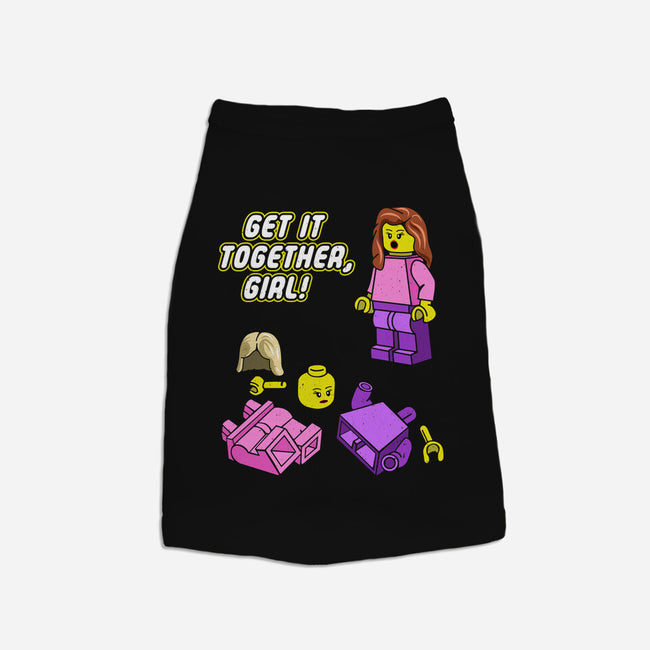 Get It Together Girl-Dog-Basic-Pet Tank-dwarmuth