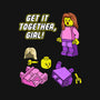 Get It Together Girl-None-Beach-Towel-dwarmuth