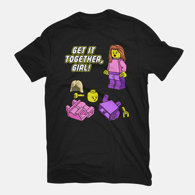 Get It Together Girl-Unisex-Basic-Tee-dwarmuth