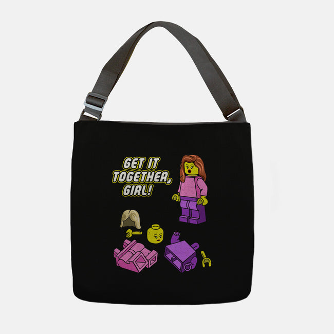 Get It Together Girl-None-Adjustable Tote-Bag-dwarmuth