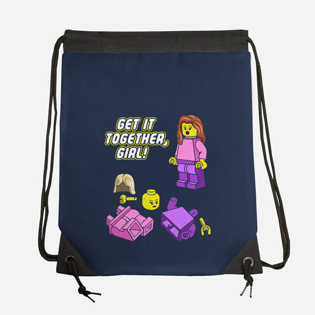 Get It Together Girl-None-Drawstring-Bag-dwarmuth