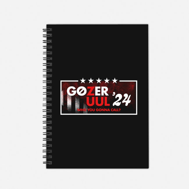 Gozer Zuul 24-None-Dot Grid-Notebook-rocketman_art