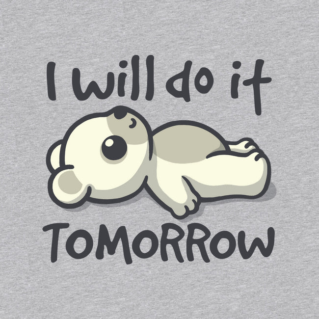 I Will Do It Tomorrow-Cat-Basic-Pet Tank-NemiMakeit